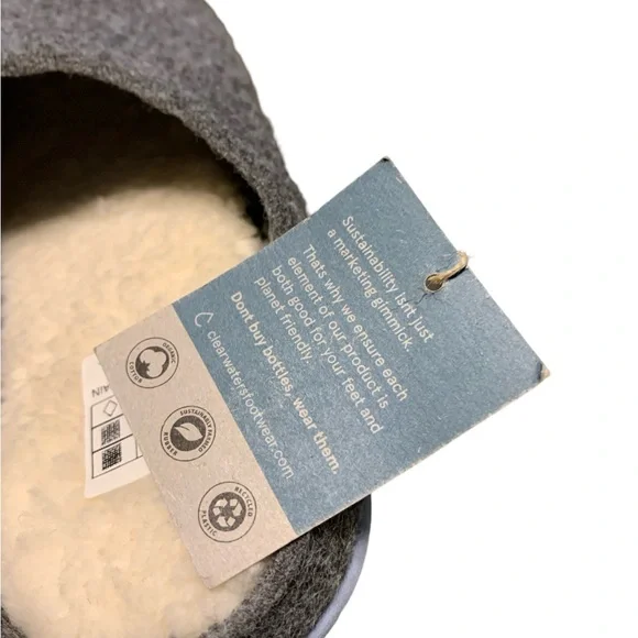 Clearwaters Sustainable Comfort Mule Slipper-nwt - Picture 6 of 8